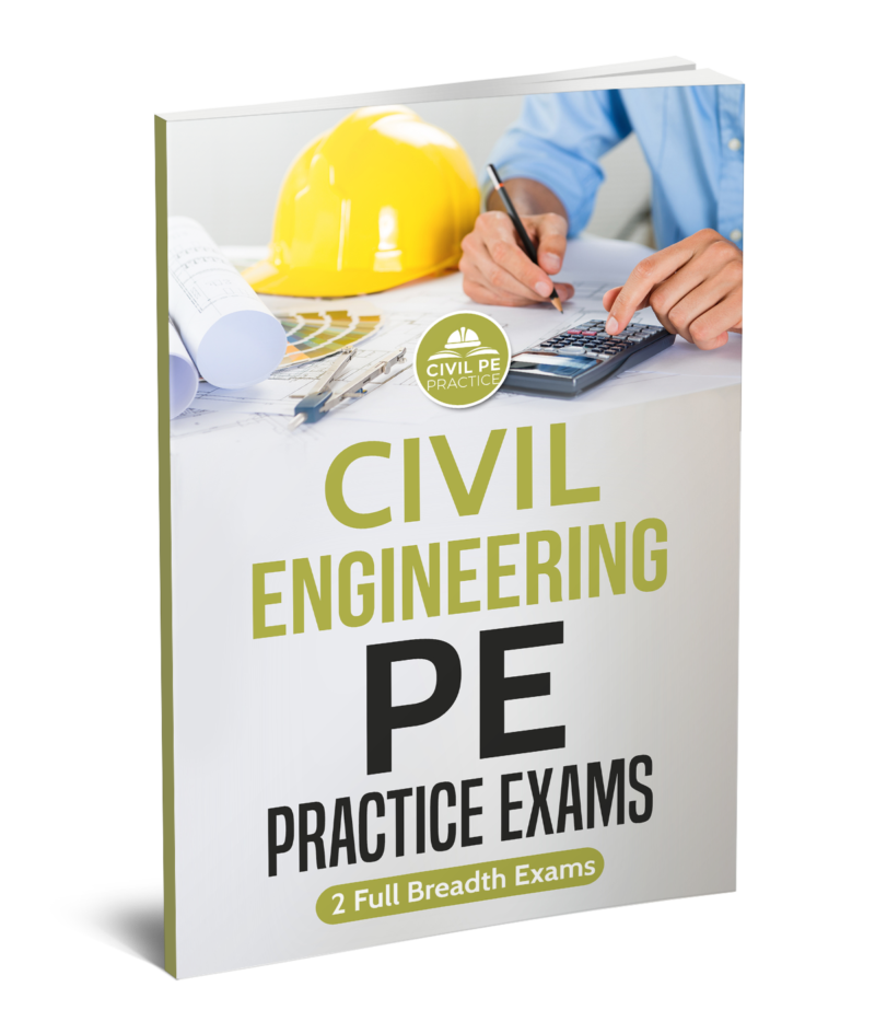 Civil Engineering PE Practice Exams: 2 Full Breadth Exams - Civil PE ...